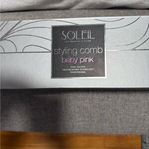 Soleil Baby Pink Styling Comb